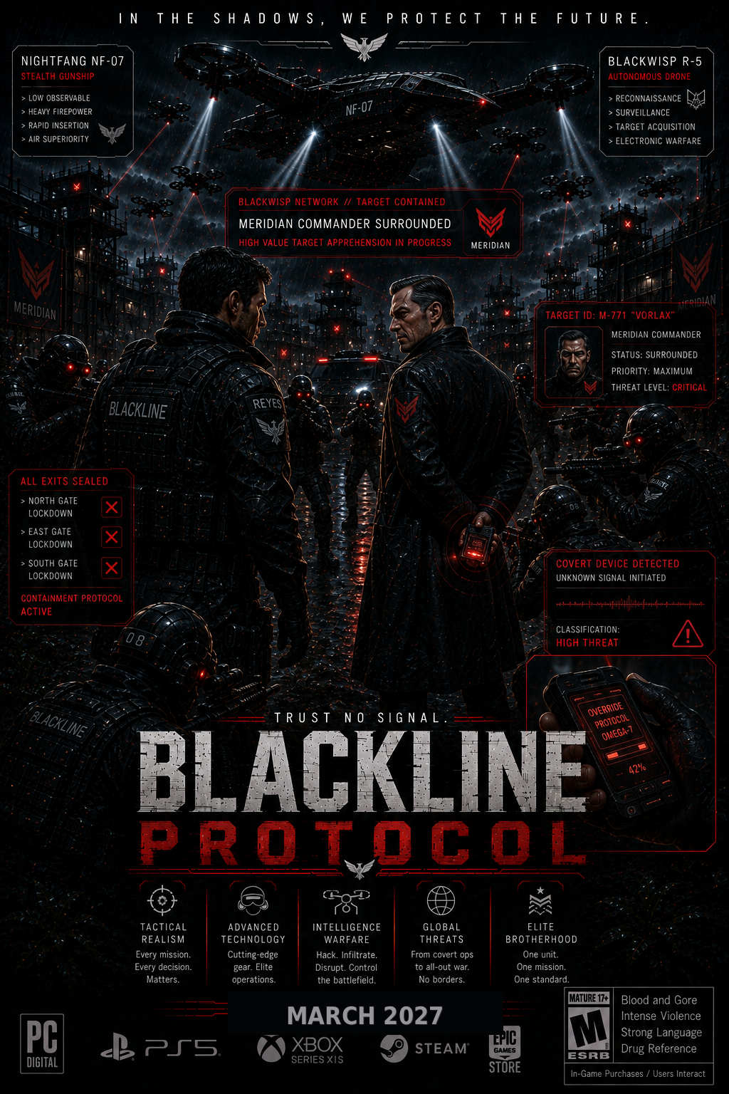 Blackline Protocol official poster