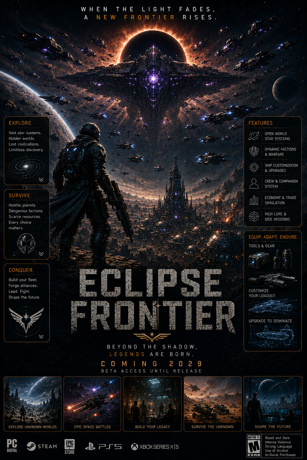 Eclipse Frontier poster
